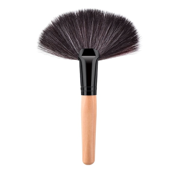 Comfortable Fan Brush For Face Makeup Soft Full Coverage Concealer Brush Powder Buffing Brush for Everyday Use