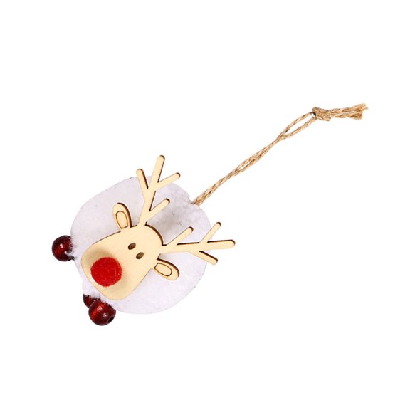 Comfortable Felt Deer Pendant Christmas Decorations Creative Elk Lamb Christmas Tree Pendant Gift