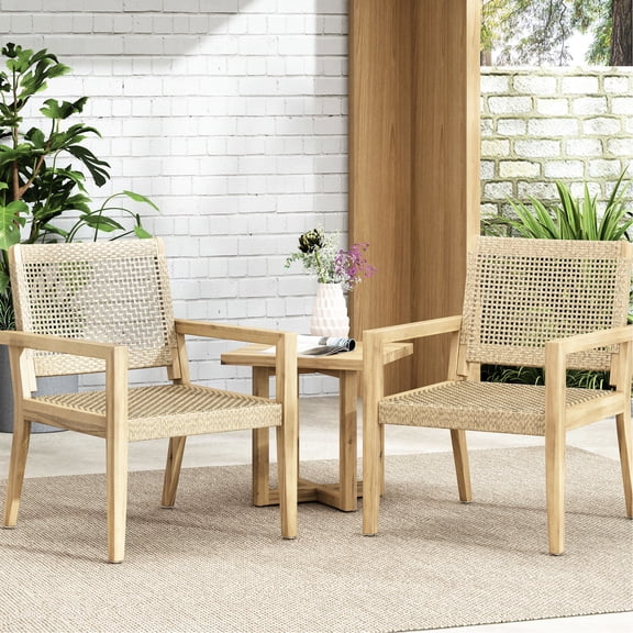 Comfortable Flat Wicker Seating | Stable and Well-Ventilated | Great for Extended Relaxation