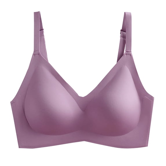 Comfortable Full Cup Bra for Women Wireless Seamless Soft Lingerie Support Regular No Underwire Brassiere