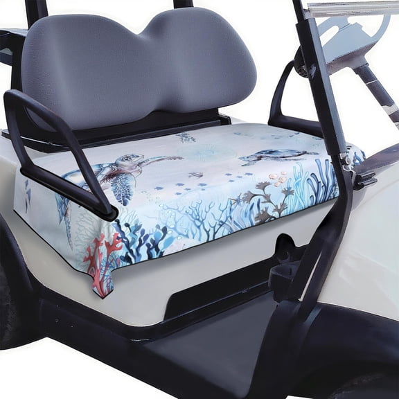 Comfortable Golf Cart Seat Cover 51" x 31", Soft Microfiber Towel for EZGO, Club Car, Yamaha Bench Seats, Enhances Your Ride