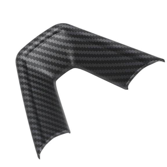 Comfortable Grip Slip Resistant Steering Wheel Lower Trim Cover Matte Carbon Fiber Accent for Tesla Model 3 2024 Refresh Highland, 10 Inches / 25.4 cm Width Protective Automotive Sticker Shield