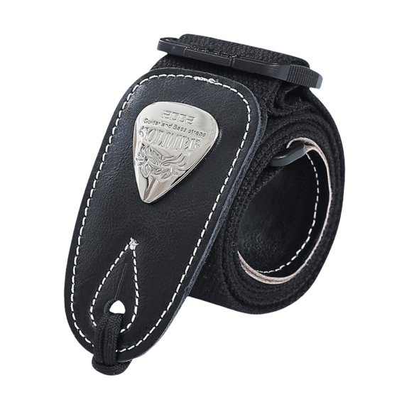 Comfortable Guitar Strap with Thick Padding and Adjustable Length Thicken Musical Instruments Strap for All Heights