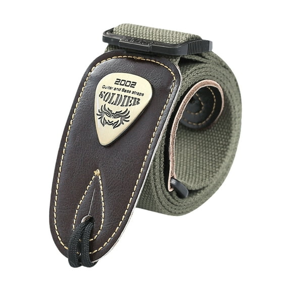 Comfortable Guitar Strap with Thick Padding and Adjustable Length Thicken Musical Instruments Strap for All Heights