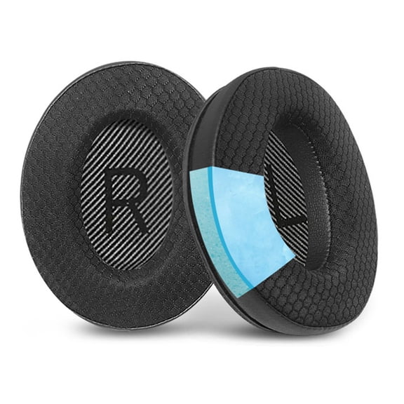 Comfortable Ice Gel Earpads Replacement for Bose QC25 QC35 QC45 Headphones Enhanced Sound Isolation & Easy Installation