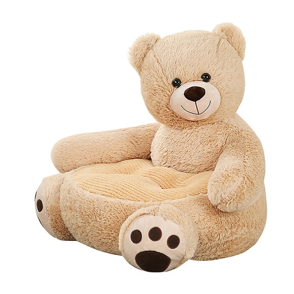 Comfortable Kids Sofa Sofa Lovely Cartoon Bear Armchair Baby Chair for Infants Relaxation and Play 50x50x45cm