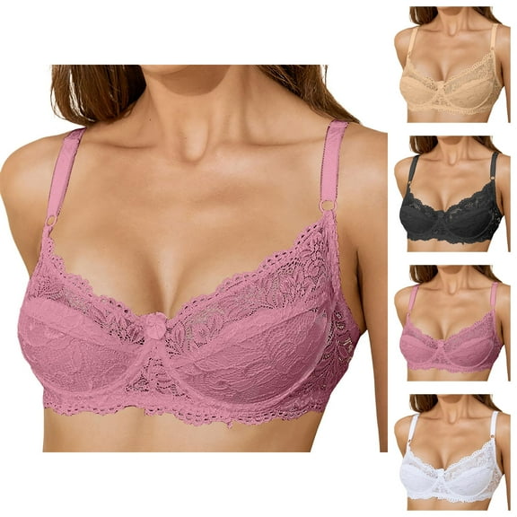 Comfortable Lace Underwire Bra With Adjustable Thin Cup For Women For Everyday Wear And Versatile Styling Options Womens Bra Wireless