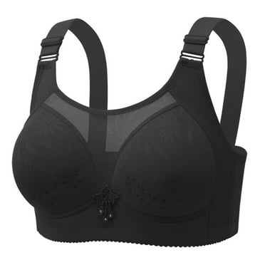 Comfortable Large Size Gathered Underwear Anti Sagging Back Without Ring To Collect Breasts Running