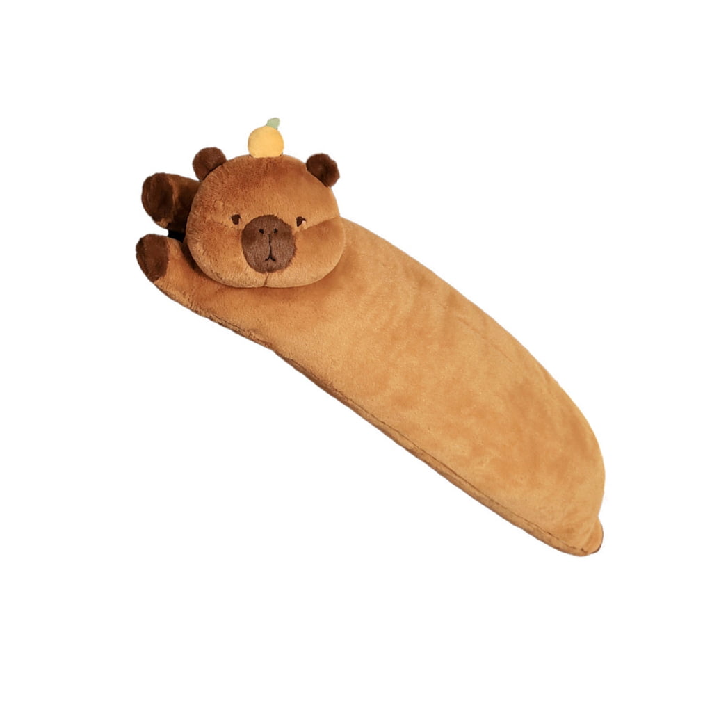 Comfortable Long Capybara Neck And Back Support Pillow For Home, Office, Or Travel Use Classical Body Pillow Support