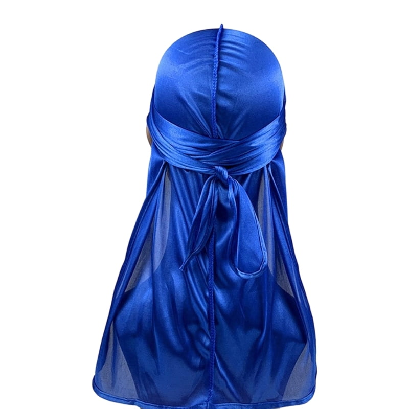 Comfortable Long Tail Headwrap Durag Hat for Men Women Quick Dry ...