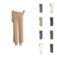 thumbnail image 1 of Comfortable Loose Fit Casual Straight Leg Trousers For Everyday Wear And Relaxation, 1 of 4