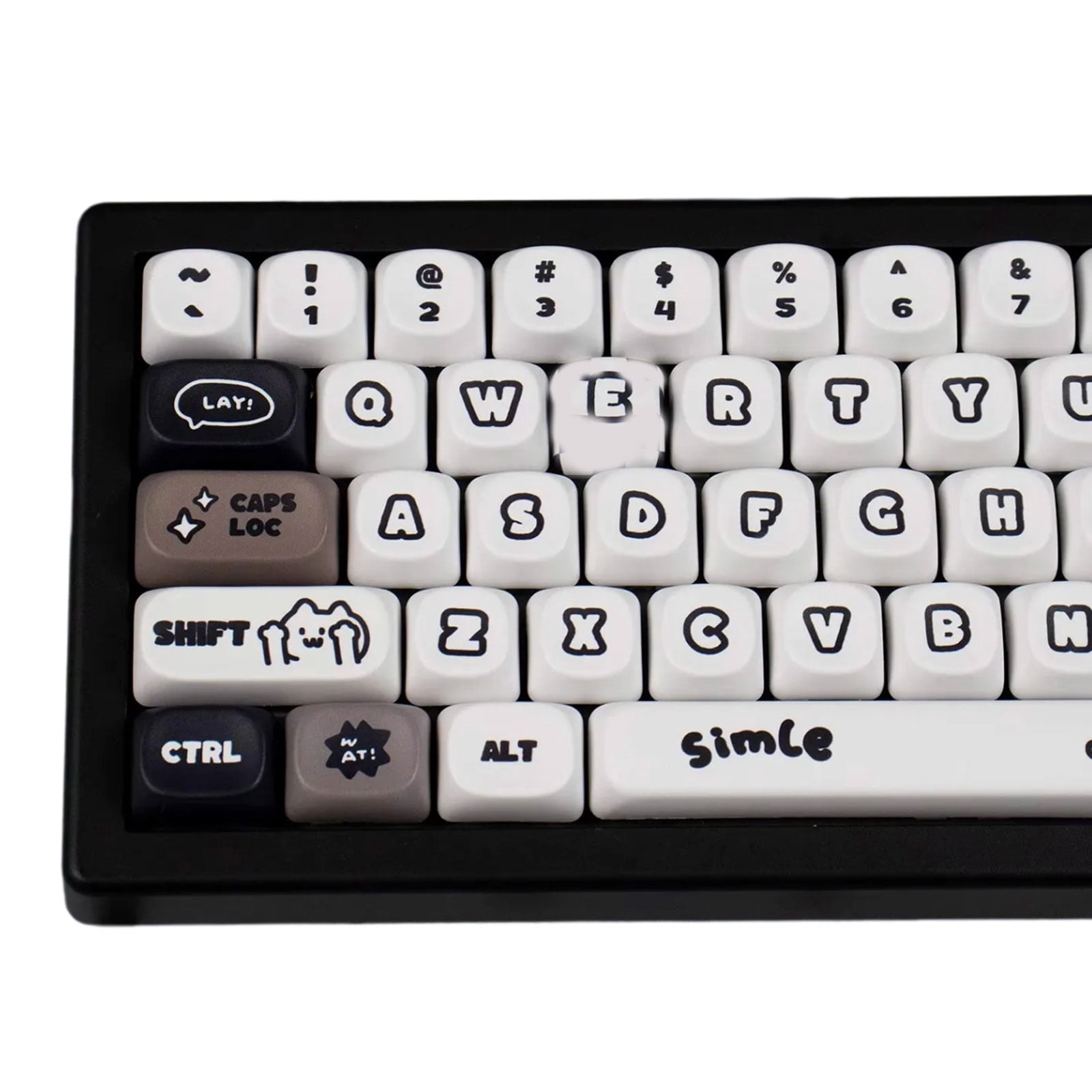Comfortable MOAs Height Themed Keycaps PBTs Dyes Sublimation 140Key for Keyboards