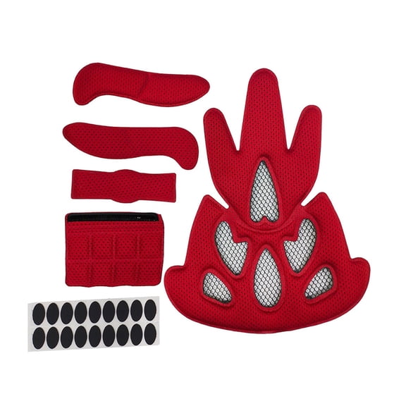 Comfortable Memory Foams Sealed Lining Sponge Helmets Inner Padding Protections Foams Pad for Bike Motorcycles Helmets