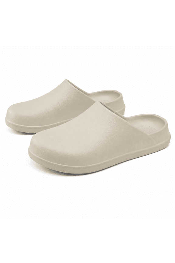 Comfortable Men & Women Waterproof Clogs Slip-on Garden Clogs Slippers Unisex Adult Non Slip Work Clogs for Beach Pool Casual