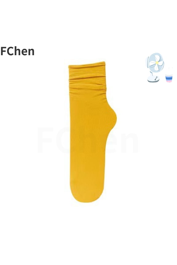 Comfortable Mid-Calf Stackable Socks for Women Summer Style