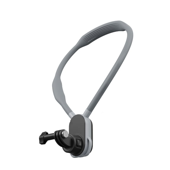 Comfortable Neck Mount for Action Cameras for Handsfree Filming