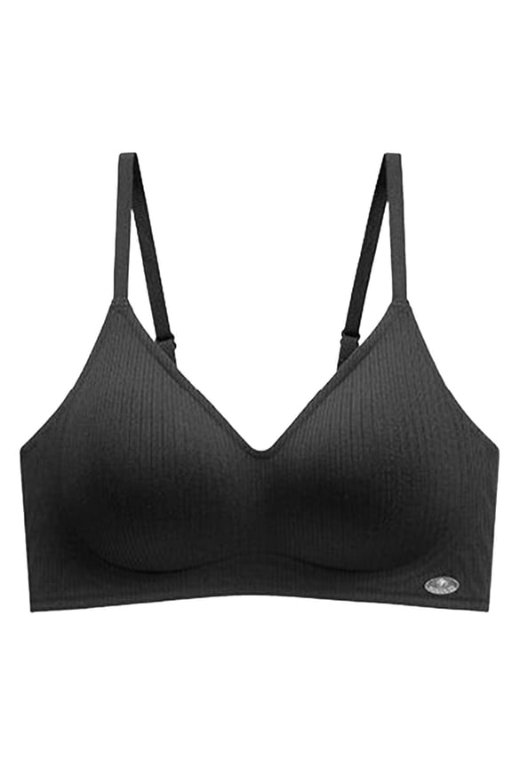 Comfortable No Underwire Bras for Women Seamless Wireless Soft Everyday Brassiere Padded Comfortable Bralette