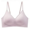 thumbnail image 1 of Comfortable No Underwire Bras for Women Seamless Wireless Soft Everyday Brassiere Padded Comfortable Bralette, 1 of 3