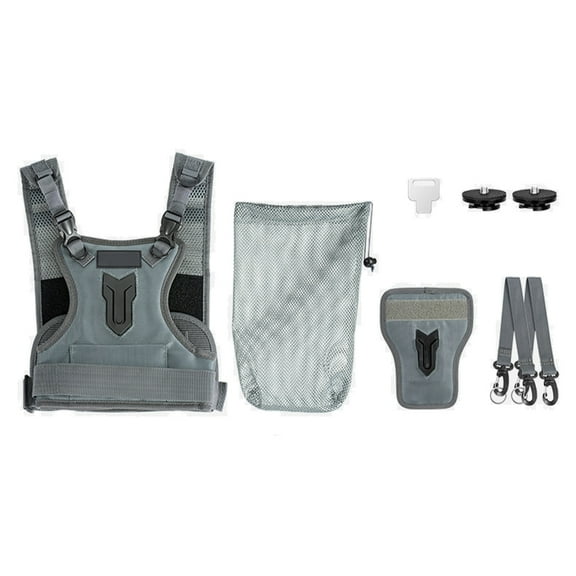 Comfortable Nylon Camera Carrying Chest Harness Vests System for Cameras Outdoor Travel and Photography