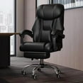 Comfortable Office Chair with Foot Rest High Back Computer Gaming