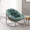 thumbnail image 1 of Comfortable Outdoor Rattan Rocking Chair with Padded Cushion Ideal for Front Porch, Living Room, Patio or Garden Perfect for Relaxation and Leisure Time Enjoyment, 1 of 9