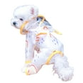 thumbnail image 1 of Comfortable Pet Raincoat - Waterproof Full Body Coverage Transparent Rain Jacket - Perfect for Outdoor Adventures, 1 of 8