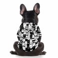 thumbnail image 1 of Comfortable Pet Tee All Over Print Dog Shirt for Small Dogs Medium Large Dogs Breathable Lightweight Pet Apparel Dog Themed Clothing for Indoor Outdoor Activities Grey, 1 Pack, 1 of 5