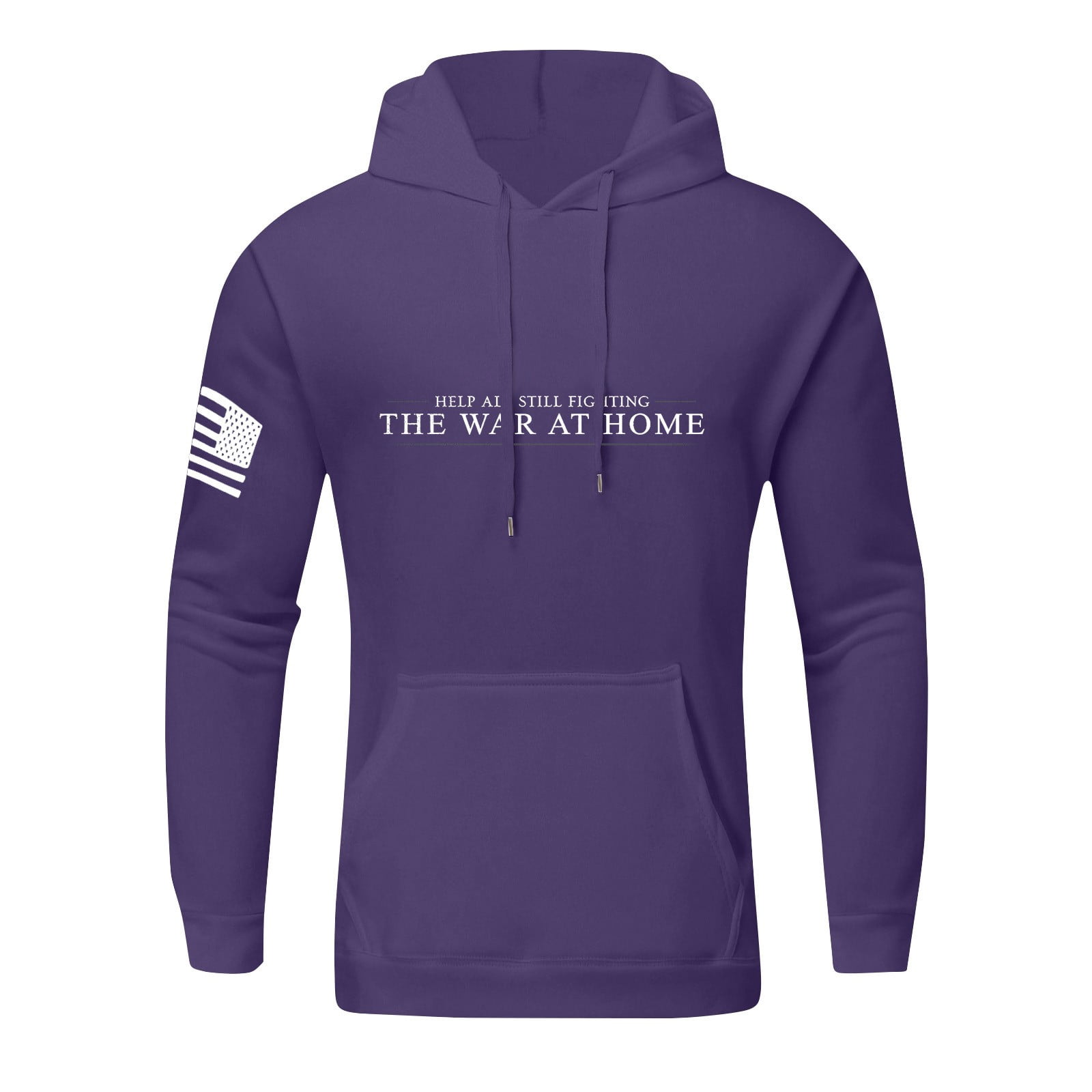 Prairie Plains Spirit Pink Hoodie for Men (USA Size)