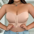 thumbnail image 1 of Comfortable Plus Size Front Closure Bra For Home And Leisure Versatile Design For All Seasons plus Size Sports Bra for Women Sports Bras for Women Bulk plus Sized Sports Bra Strapless Bra for plus, 1 of 7