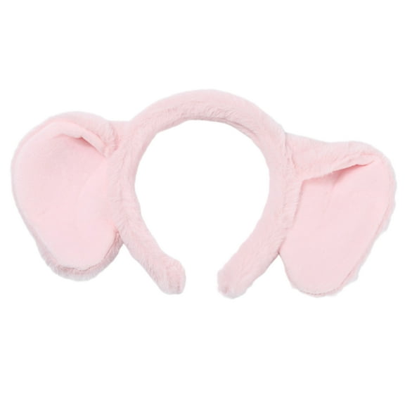 Comfortable Plush Elephant Hairband for Kids Unique Headpieces Cartoon Head Accessory Makeup Headband for Girls