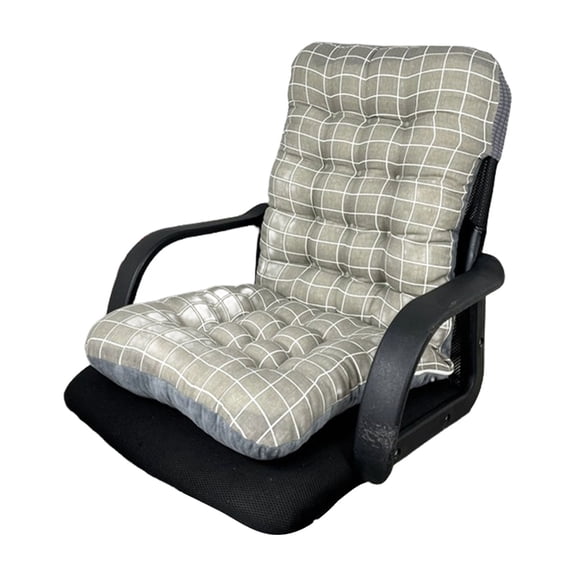 Comfortable Polyester Filled High Back Chair Cushions for Sun Loungers and Recliners, NonSlip Design for Secure