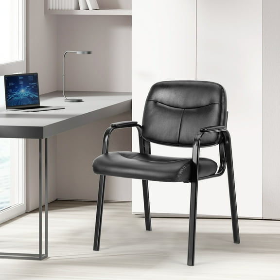 Modern and Sleek Conference Room Chair with Padded Armrests - Enhance Your Meeting Room Décor with this Elegant Seating Option
