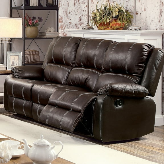 Comfortable Recliner In Brown , 3 With Seat Construction, Effortless Recline , Seating, Easy Mechanism, Supportive Back Cushions