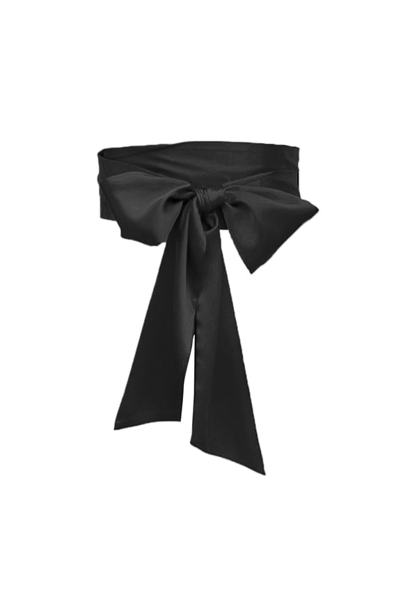 Comfortable Ribbon Bridal Belt Wide Women's Waist Strap Complement Dress Waistband Belt for Party Weddings and Proms