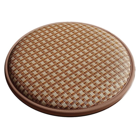 Comfortable Round Seat Pad for Dining Chairs Camping in Summer Quality Polyester Round Chair Cushions for Home Use
