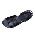 thumbnail image 1 of Comfortable Sandals for Women Oofos Shoes Women's Fashion Casual Roman Spring And Summer Style Fashion Hollow Casual Flat Sandals Black, 1 of 7