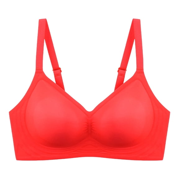Comfortable Seamless Full Coverage Bra For Women Wireless Bras With Soft Support Regular And Plus Size