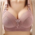 thumbnail image 1 of Comfortable Seamless Full Coverage Bra For Women Wireless Bras With Soft Support Regular And Plus Size Compression Bras for Women Sports Bra for Women Woman Bras Running Girl One Shoulder Sports Bra 2, 1 of 8