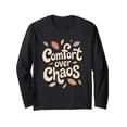 thumbnail image 1 of Comfortable Seasonal Script Graphic Long Sleeve T-Shirt for Effortless Style, 1 of 3