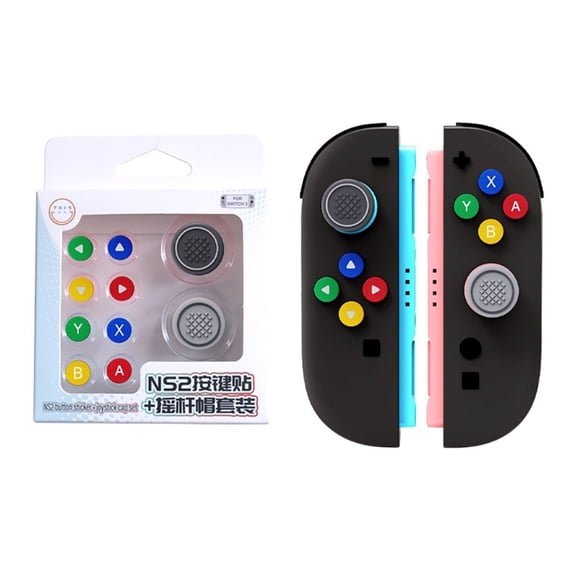Comfortable Silicone Thumb Grips Joystick Protective Caps Button Pad Enhancement Soft Comfort Material Suitable for NSW2