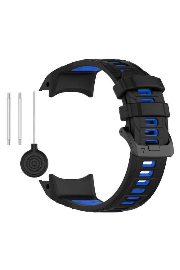 Comfortable Silicone Watch Band Featuring Customizable Watch Faces | With Fitness Sport Modes Sweat Proof Breathable For For Universal Smart Devices | Great For Mountain Climbing Blue