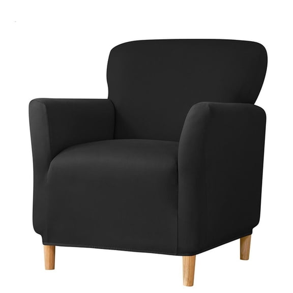Comfortable Single Seater Armchair Slipcover Soft Milk Silk Sofa Slipcover
