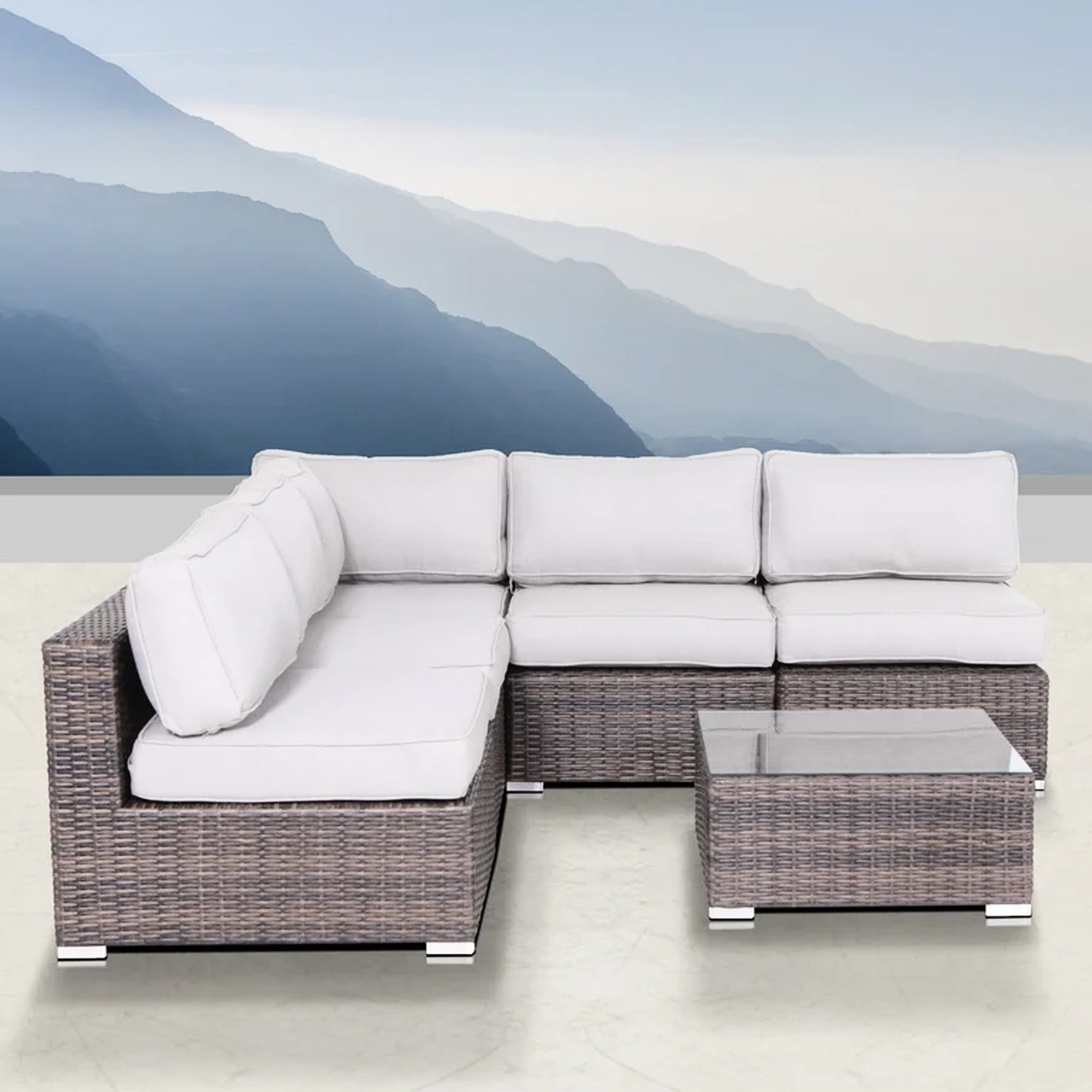 Comfortable Sloped Back & Aesthetic Appeal - Relaxing Outdoor Seating ...