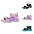 thumbnail image 1 of Comfortable Soft Sole Lightweight Children's Sandals, Boys' and Girls' Casual Open-Toe Straps Summer Beach Shoes for Toddler Student Outdoor Sport, 1 of 9