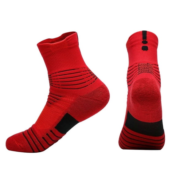 Comfortable Sports Socks Professional Basketball Ankle Sweat-absorbing Socks Non-Slip Running Hiking Socks