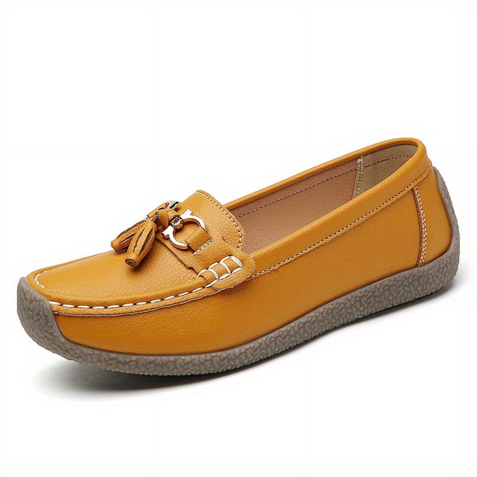 & Comfortable Spring Loafers for - Sequin-Embellished Slip-On Solid ...
