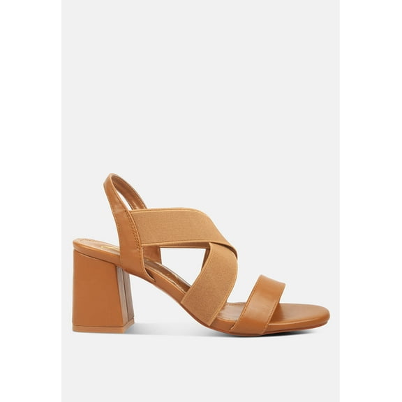 Comfortable Straps Block Heel Sandals