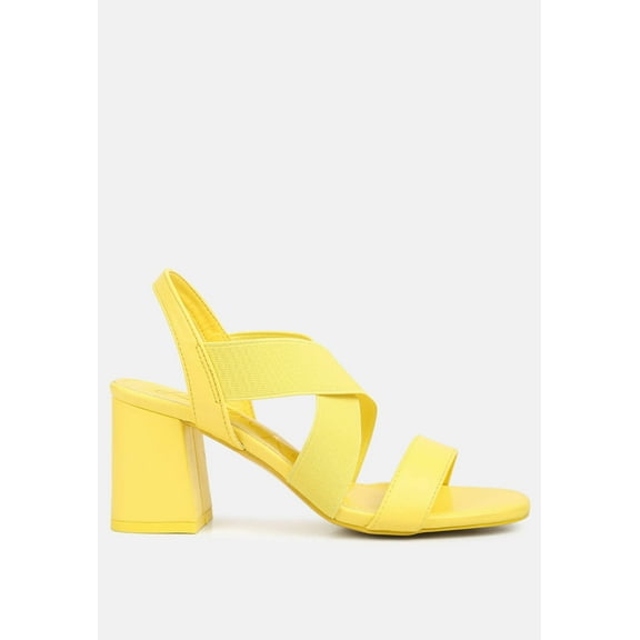 Comfortable Straps Block Heel Sandals