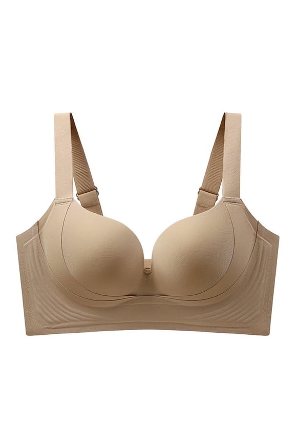 Comfortable Transparent Shoulder Strap Cordless Backless Spongeless with Convertible Shoulder Straps Bra Pack for Women under Control Maternity Bra Women Bras Comfortable Padded Padded Bras for
