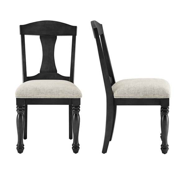 Comfortable Upholstered Chairs with Rubber Wood Frame / Suitable for Various Indoor Dining Scenarios